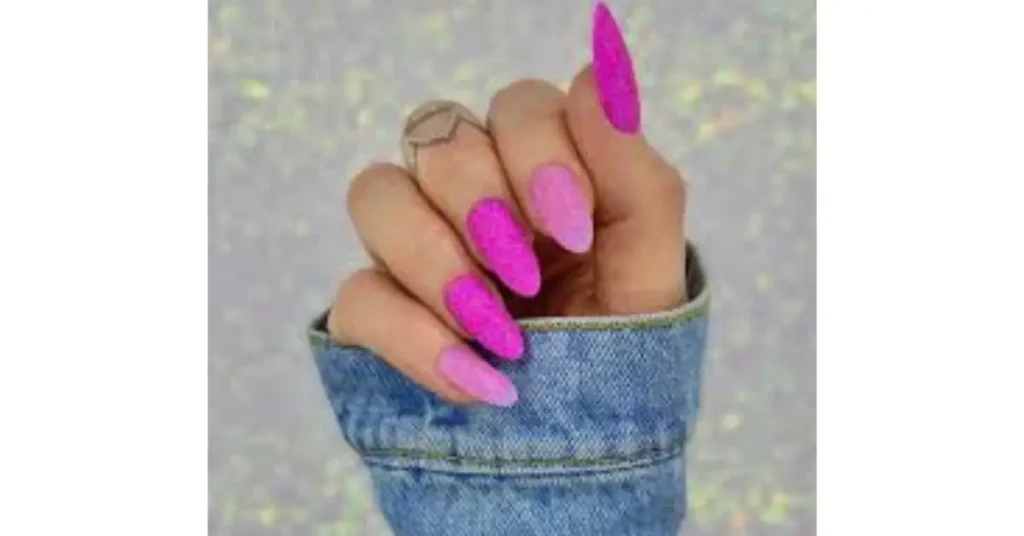 92. Pink revolution acrylic nails