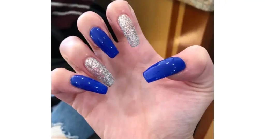 94. Royal fingers acrylic nails