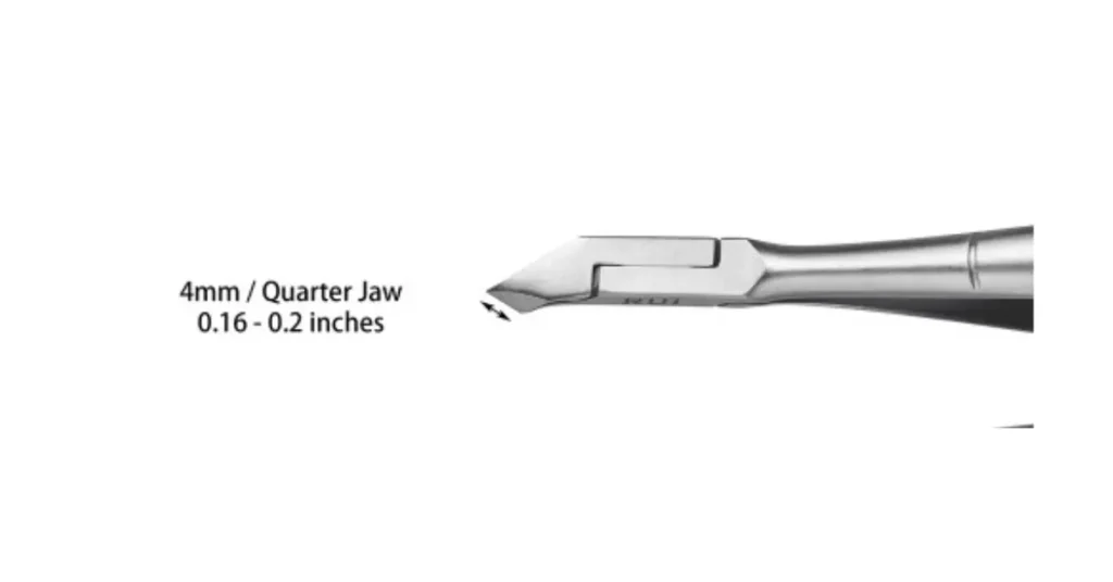 Cuticle Nipper Jaw Sizes