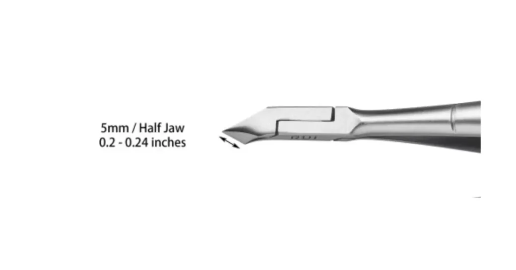 Cuticle Nipper Jaw Sizes