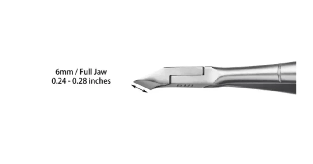 Cuticle Nipper Jaw Sizes