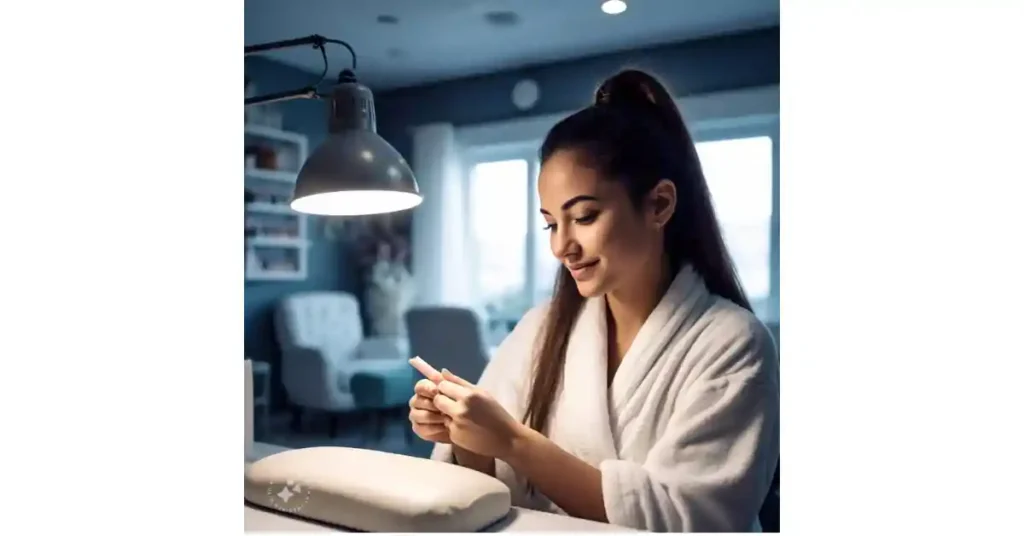 Buff your nails to a smooth shine