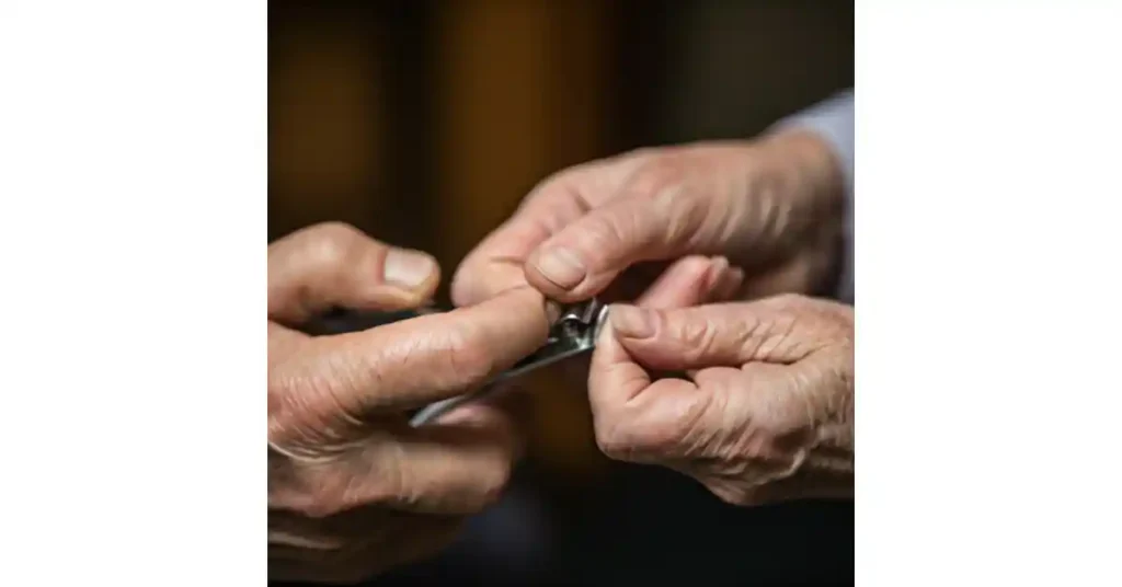 Difficulties of Cutting your nails when you are older or disabled